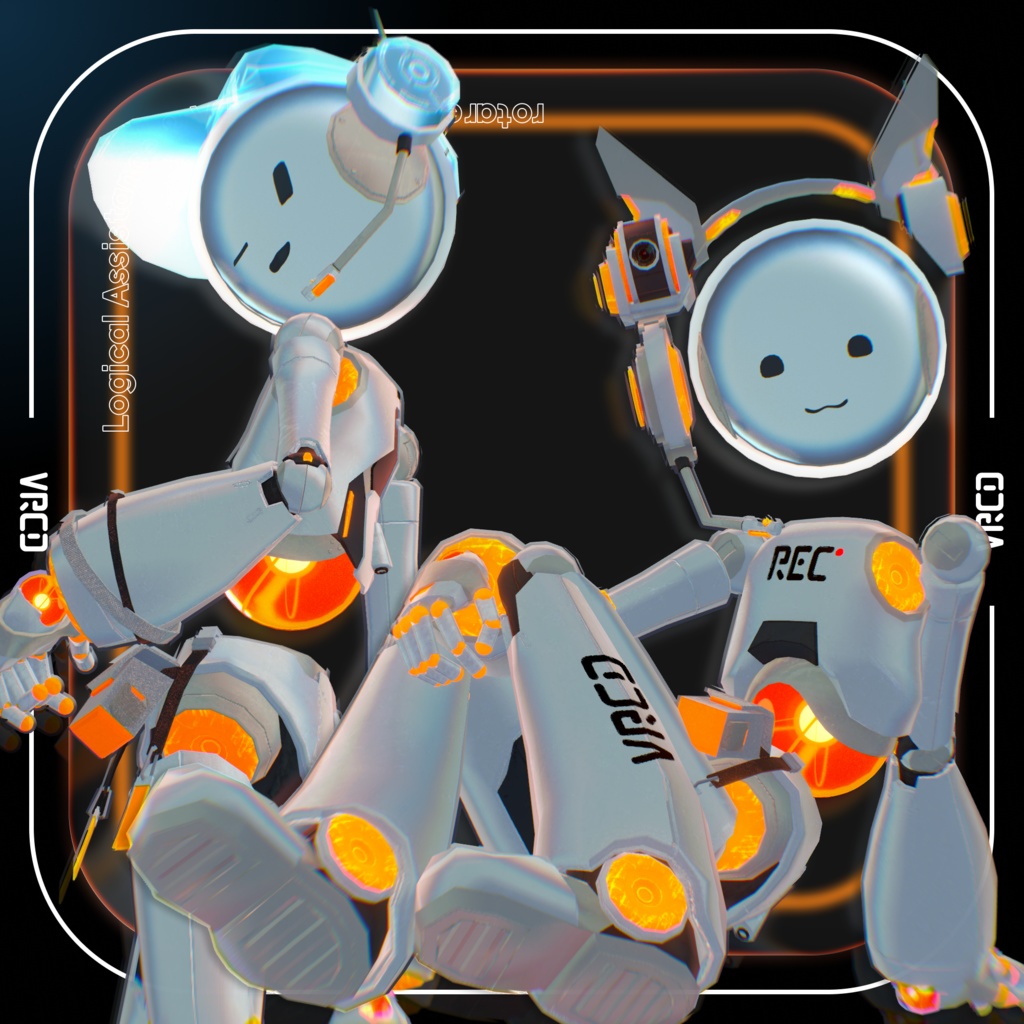 【無料アバター】LAVO_ラーボ【オリジナル3Dモデル】