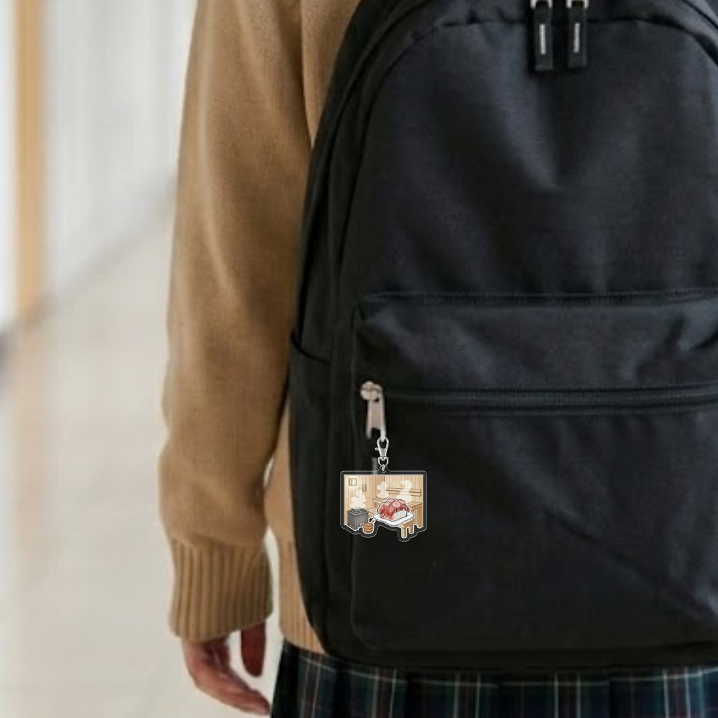 【サ活中】のタコキャラ※シャリコレメンバー〈アクリルキーホルダー〉