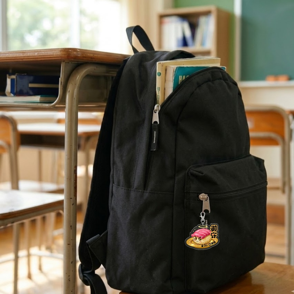 【御守キーホルダー】シャリコレプレミアム〈金のトロ神様〉