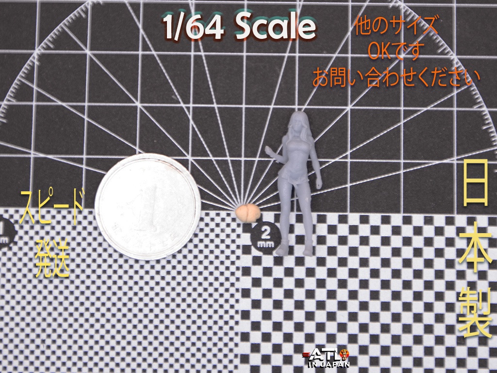 リアルフィギュア Lady Hero 1 ジオラマ 1:64