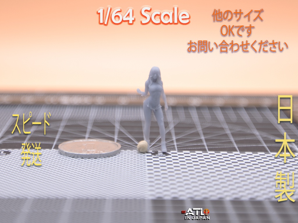 リアルフィギュア Lady Hero 1 ジオラマ 1:64