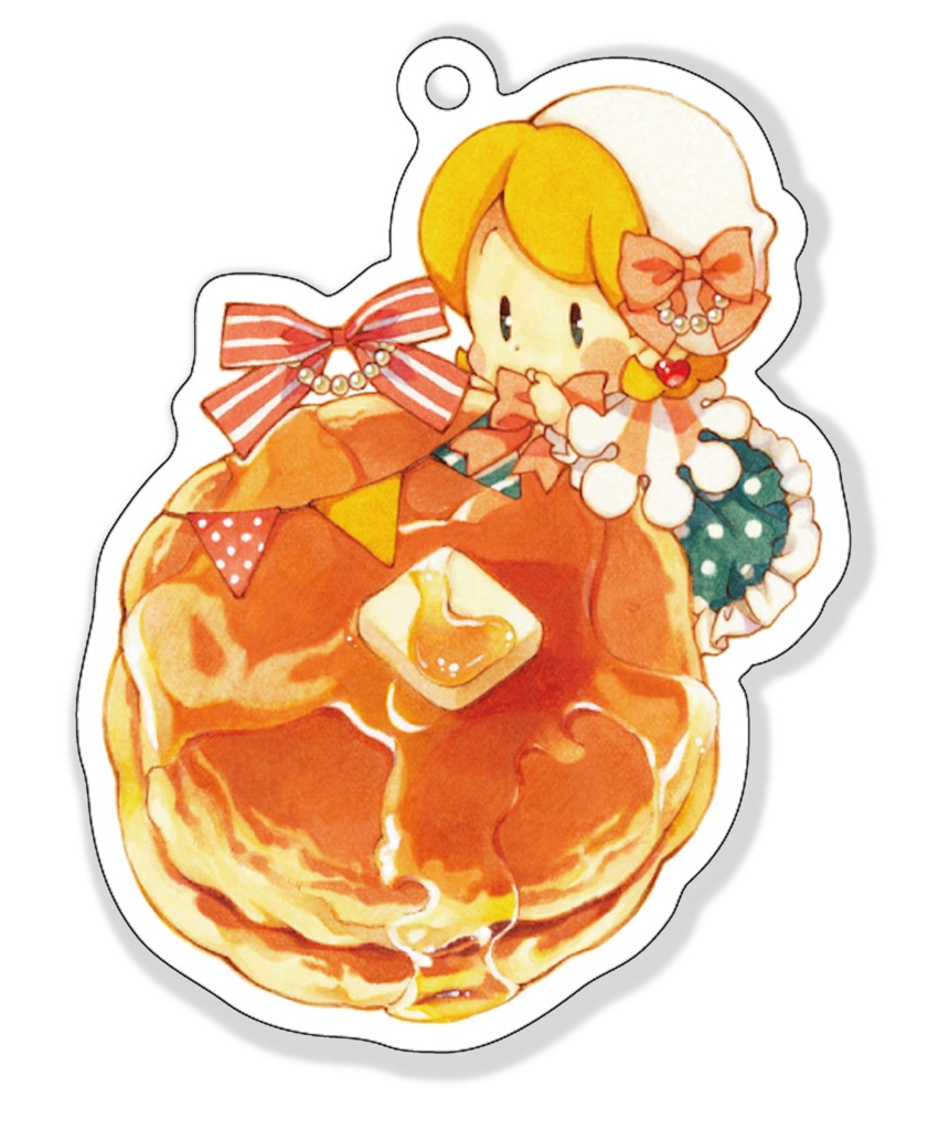 ホログラムアクキー（パンケーキ）