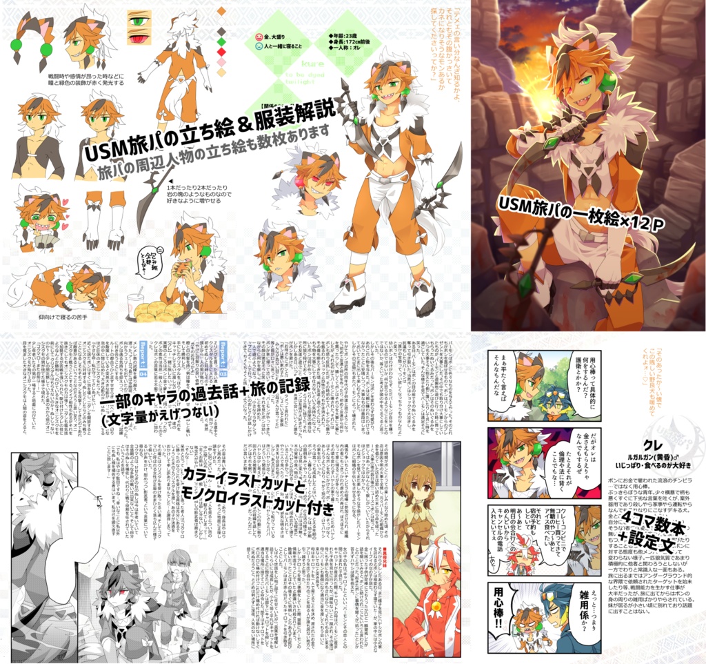 USMポケ擬設定本 『ULTRA DE ALOLA』