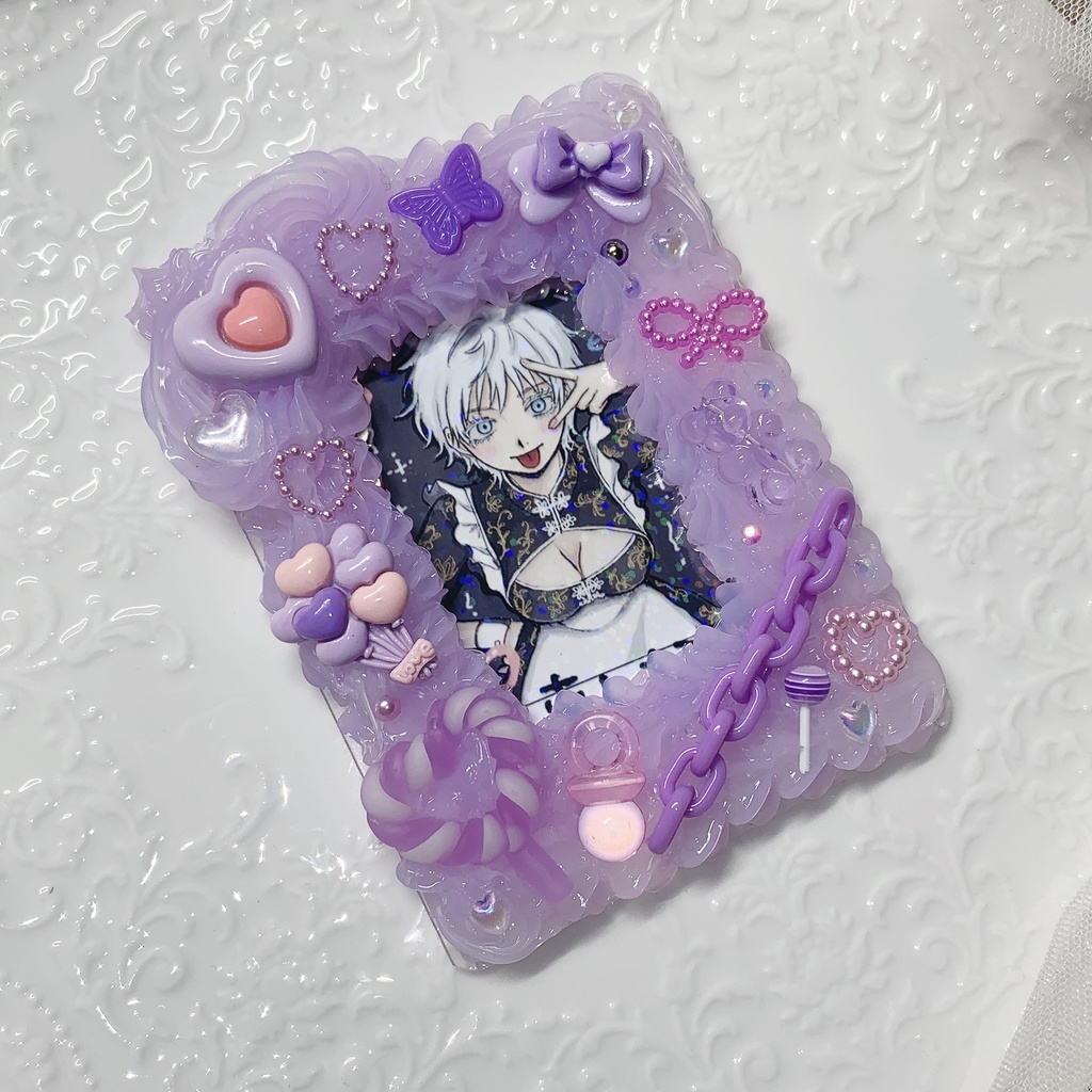 ♡トレカ付きデコケース♡