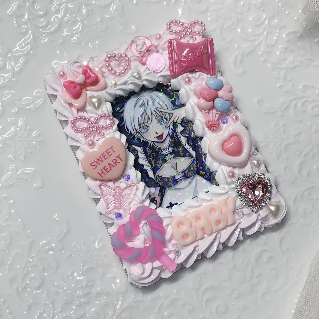 ♡トレカ付きデコケース♡