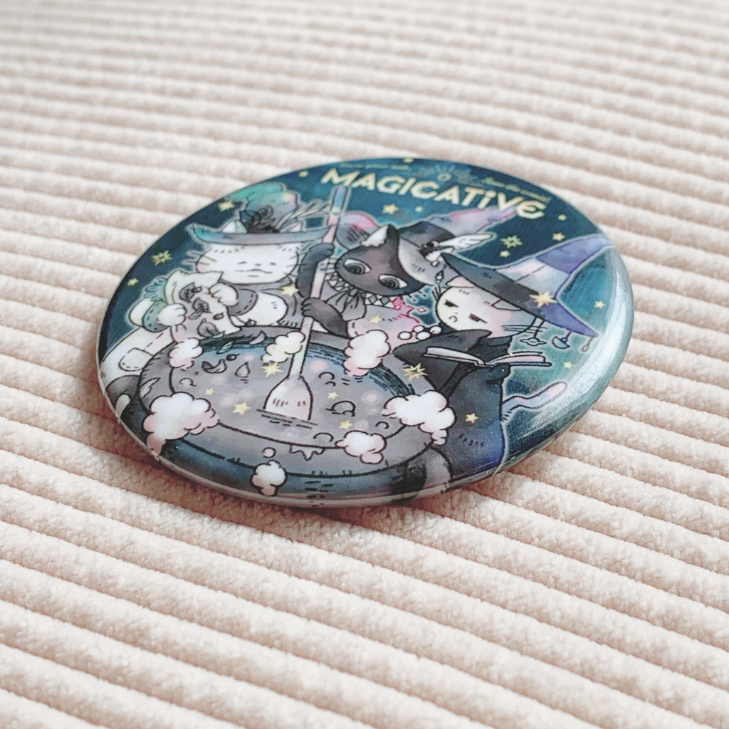 マジカティブ缶バッジ