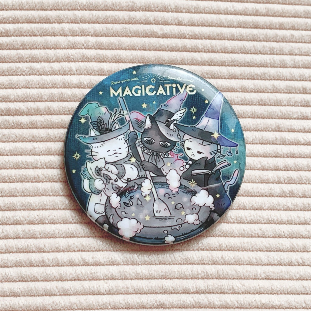 マジカティブ缶バッジ