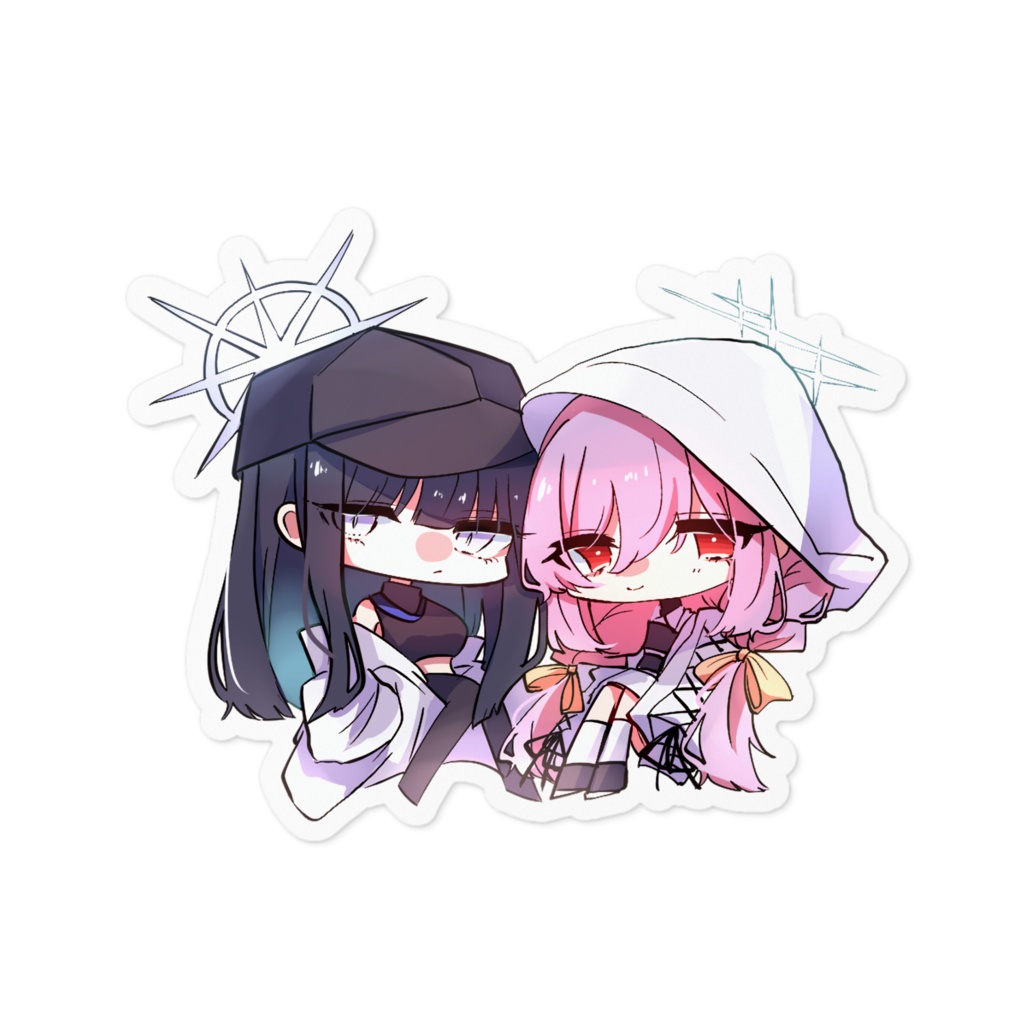 サオアツちゃんステッカー