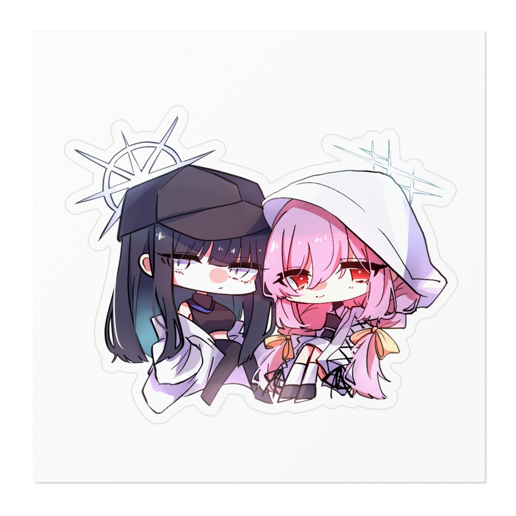 サオアツちゃんステッカー
