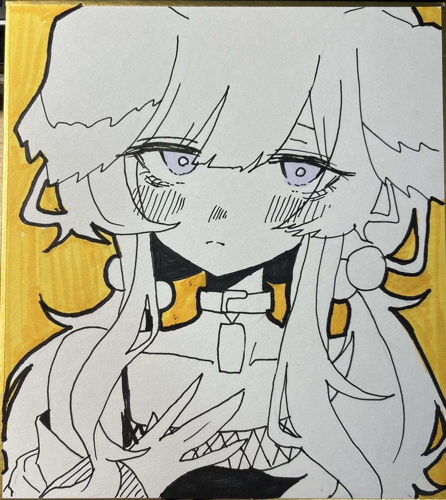 ヒビキ色紙