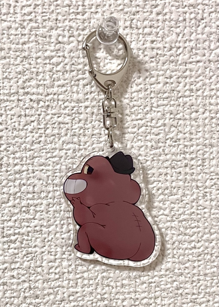 ぷりぷり🍑マスコットアクキー