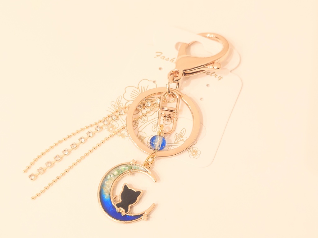 チャーム風キーホルダー　にっかり青江イメージ