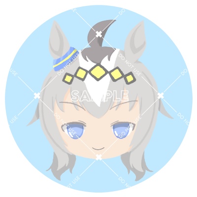 ウマ娘 オグリキャップ アイコン用イラスト