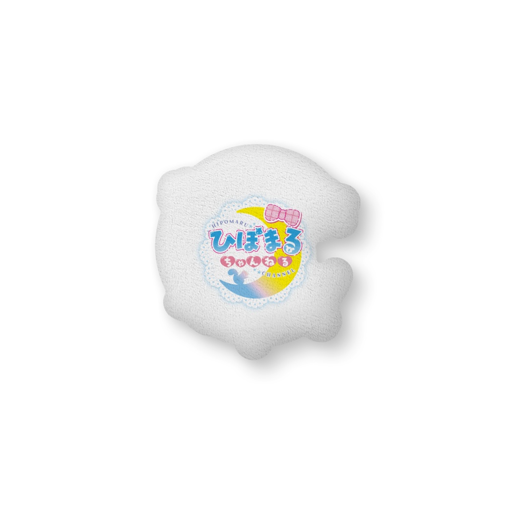 ミニキャラまるちゃんふかふかクッション月ver.ロゴ入り