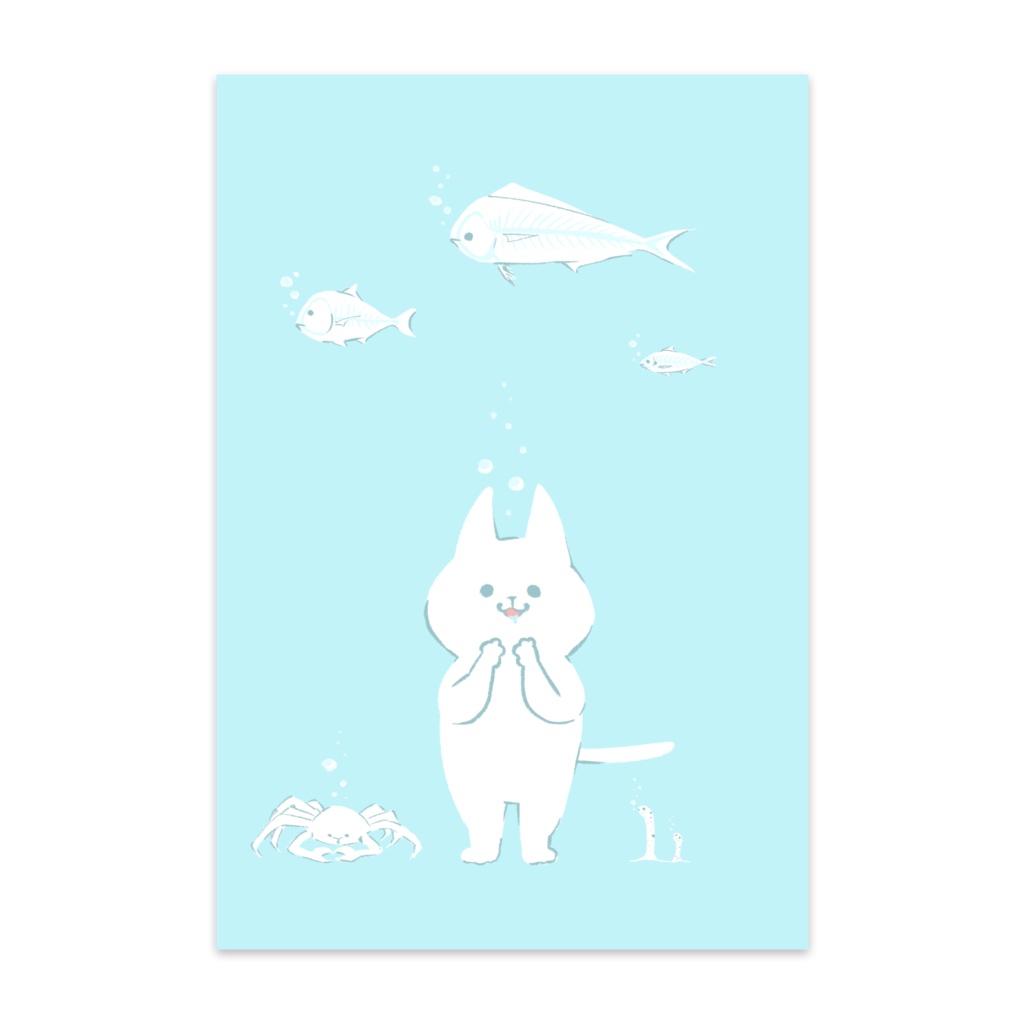 まをぢポストカード(絵柄各２種)