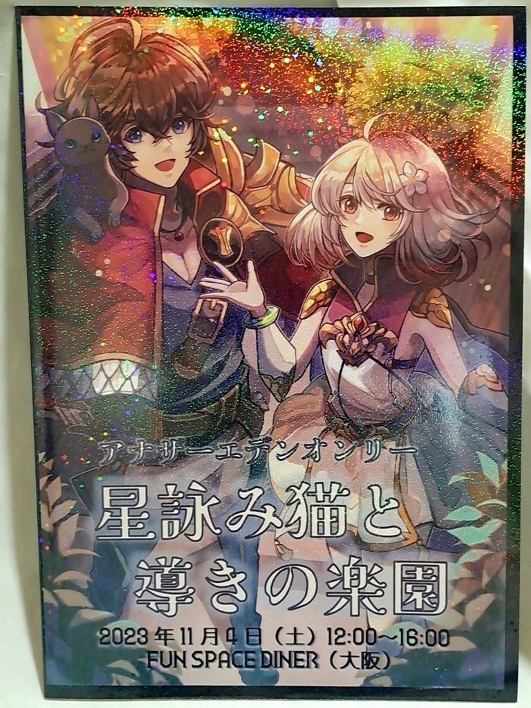 星詠み猫と導きの楽園　パンフレット