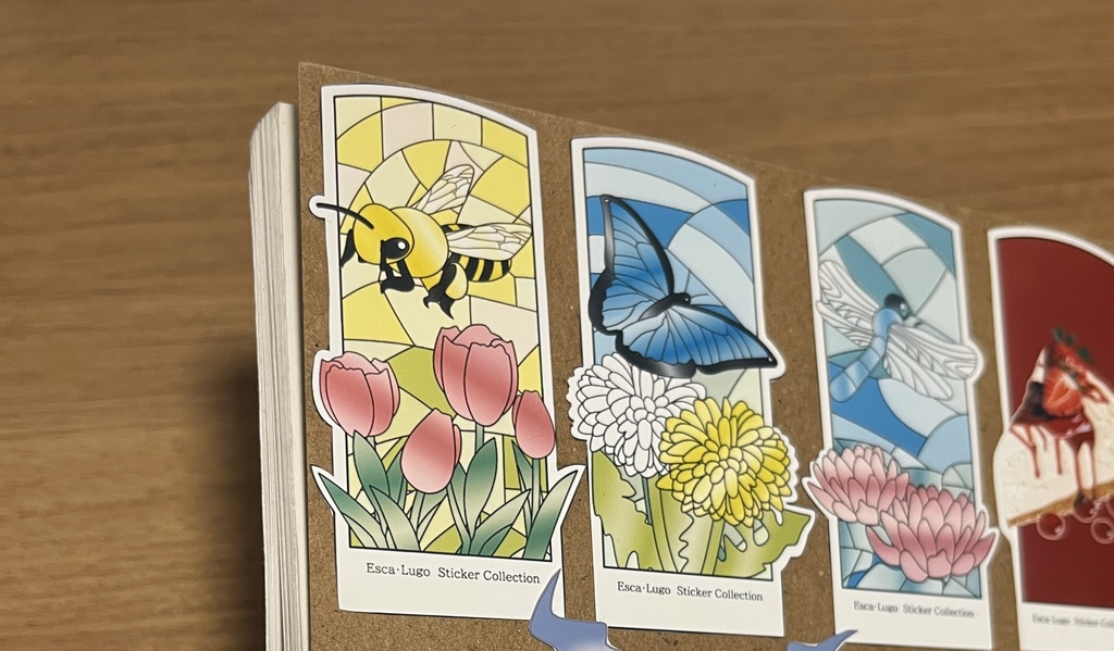 Esca Lugo Sticker Collection1&2