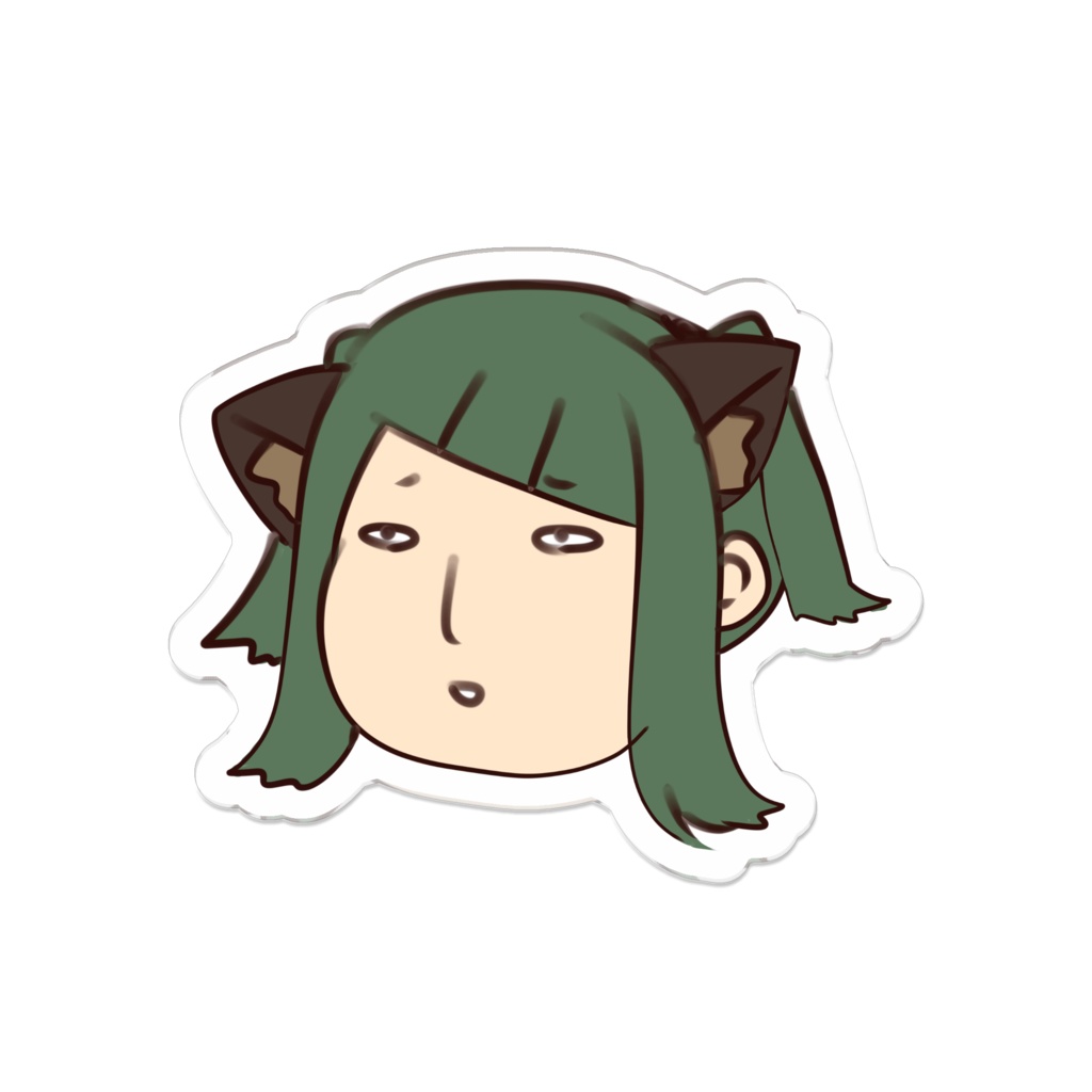 ウザいよるちゃんアクリルバッジ