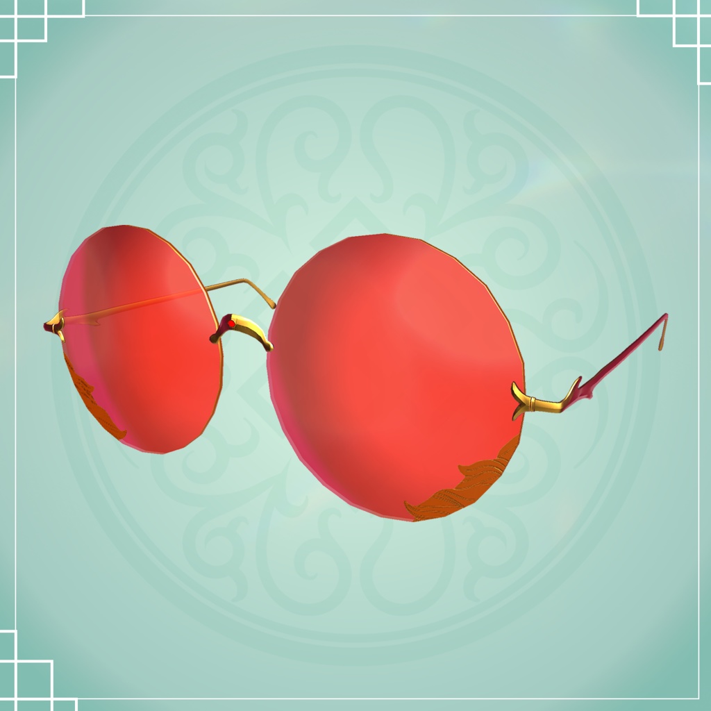 【無料配布】✼𖡼 中華サングラス 𖡼✼