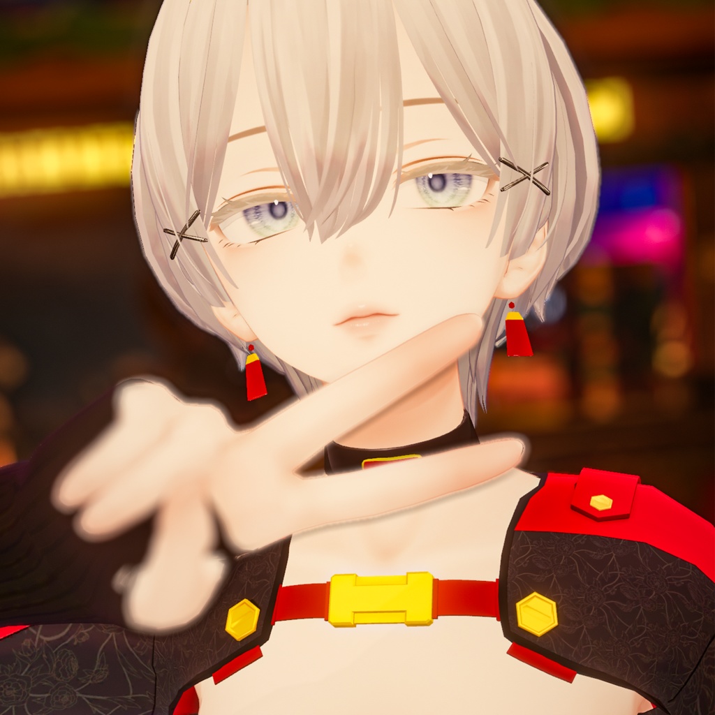 【森羅対応衣装】中華サイバードレス【MA対応】