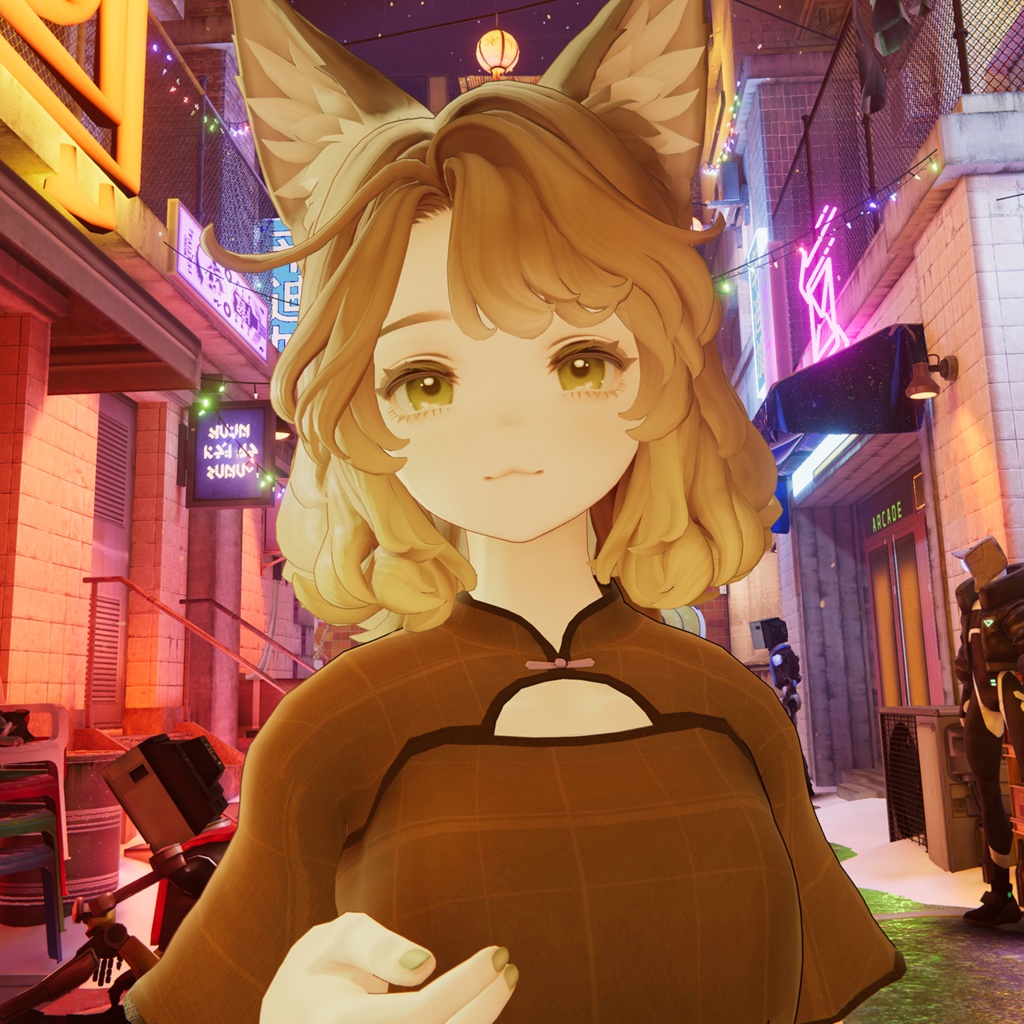 【森羅/マリシア対応】中華ドレス-胡蝶に宵月-