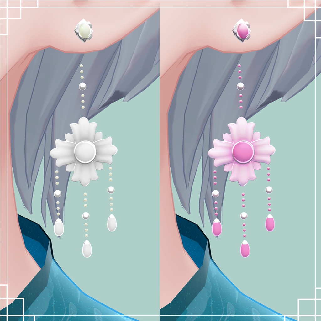 【森羅/MA対応】中華ピアス【森羅以外でも使えます】