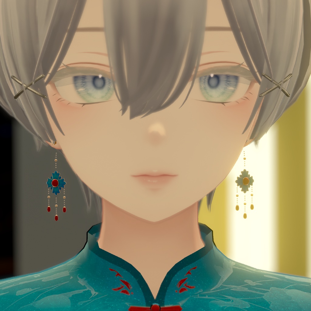 【森羅/MA対応】中華ピアス【森羅以外でも使えます】