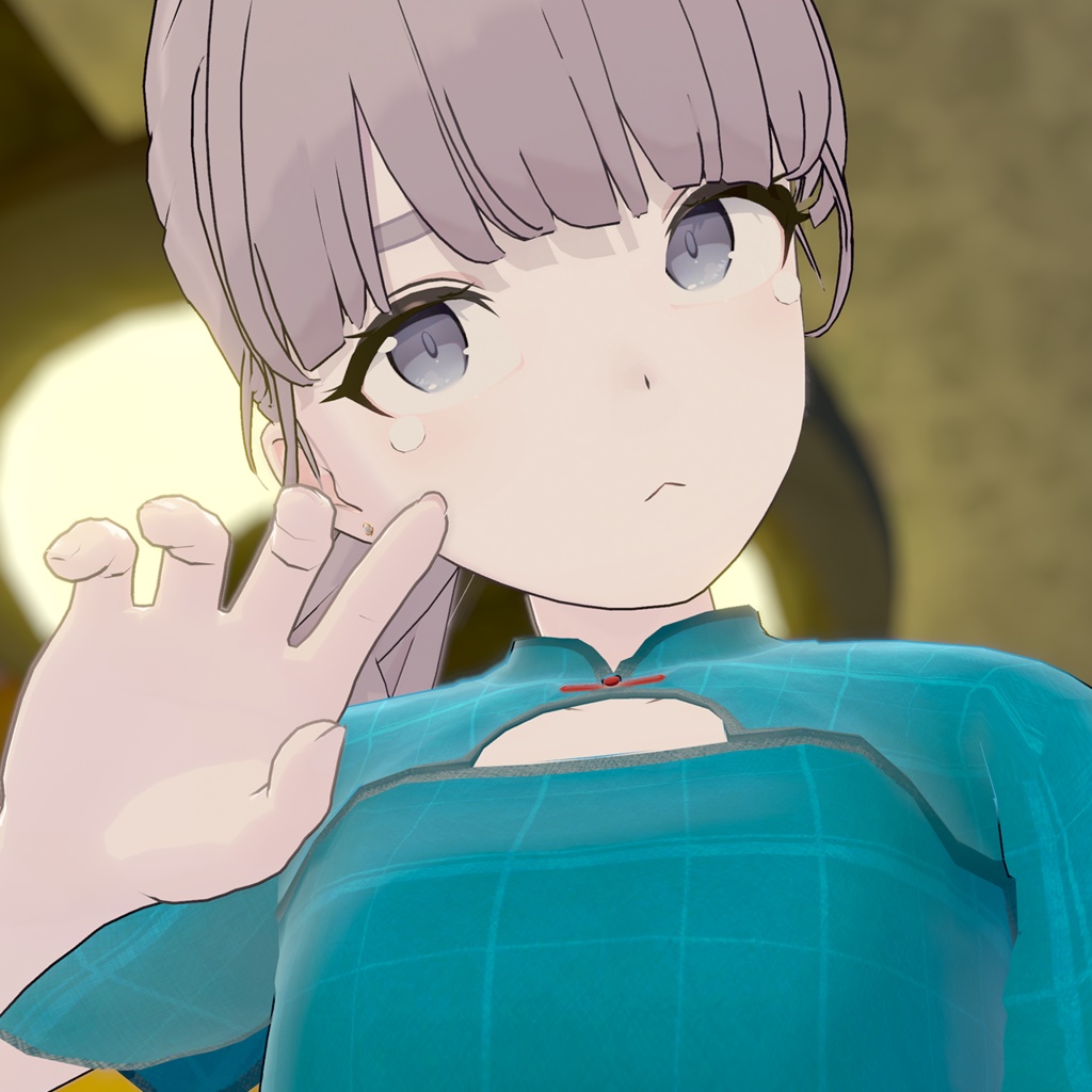 【Lapwing対応】中華ドレス-胡蝶に宵月-【中華ヒール付き】