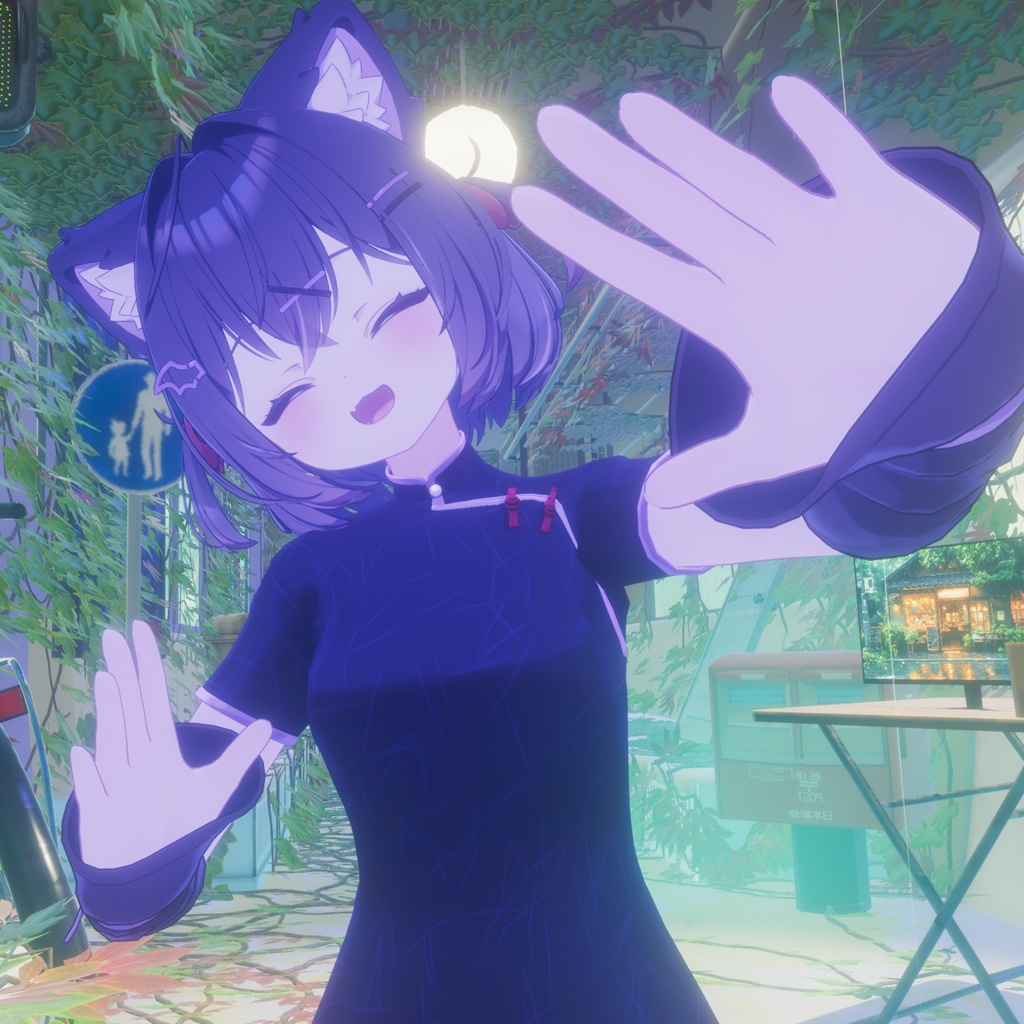 《9アバター対応》カジュアルチーパオ/カジュアルチャイナドレス《MA対応》