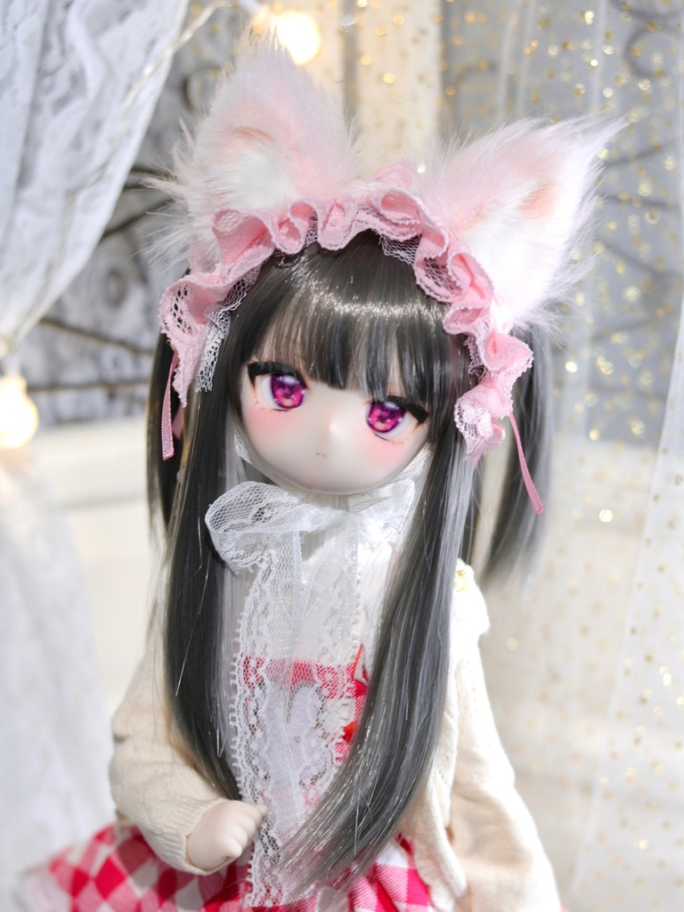 【即納】長毛ケモミミヘッドドレス