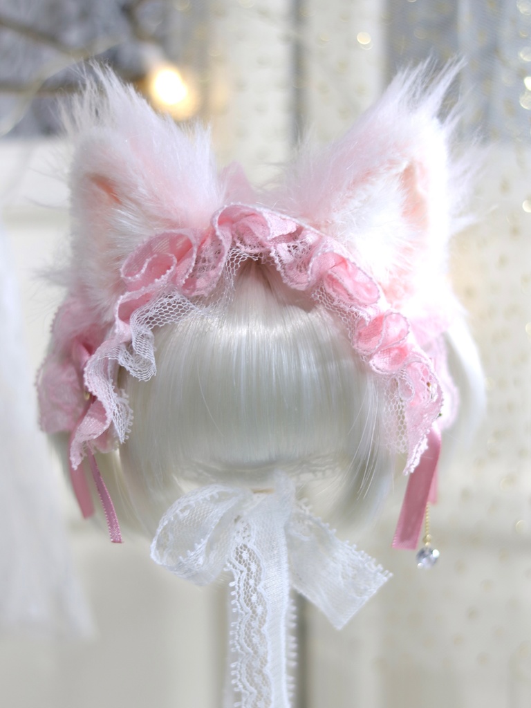 【即納】長毛ケモミミヘッドドレス