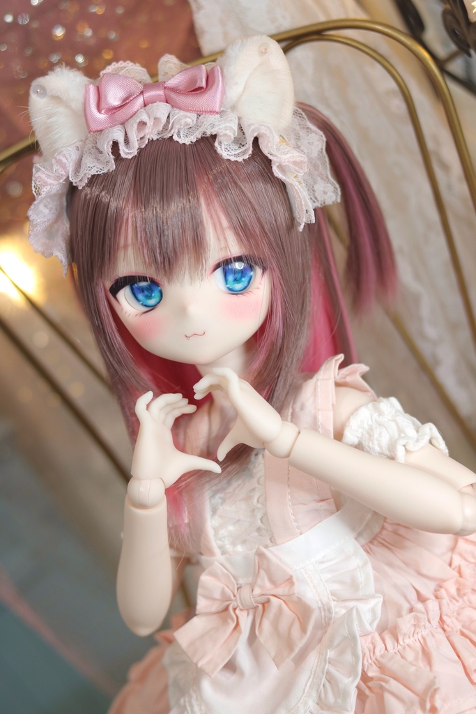 ミニ猫耳カチューシャ【限定カラー】