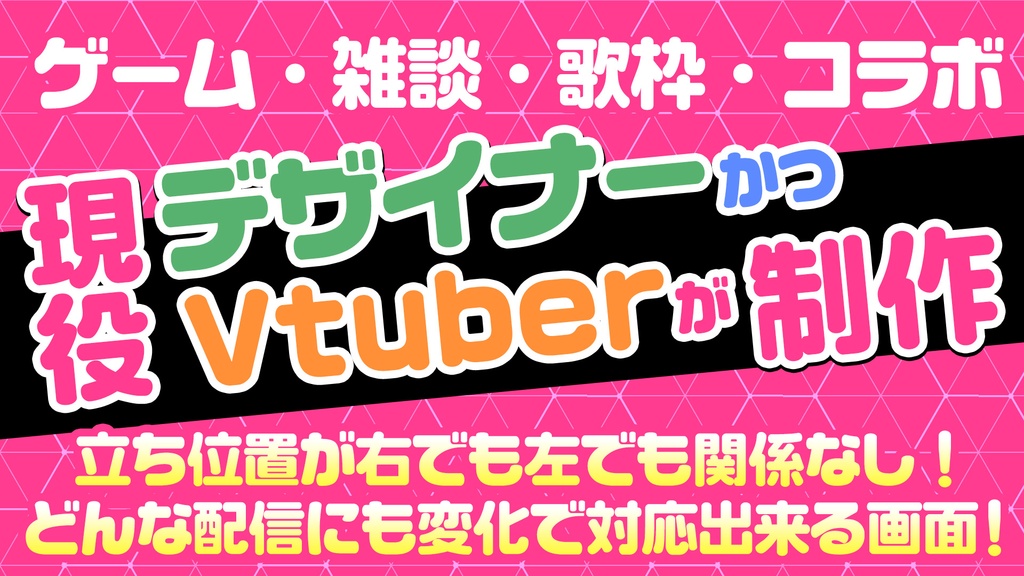 【Vtuber向け】配信画面素材_06_MorningIceCream