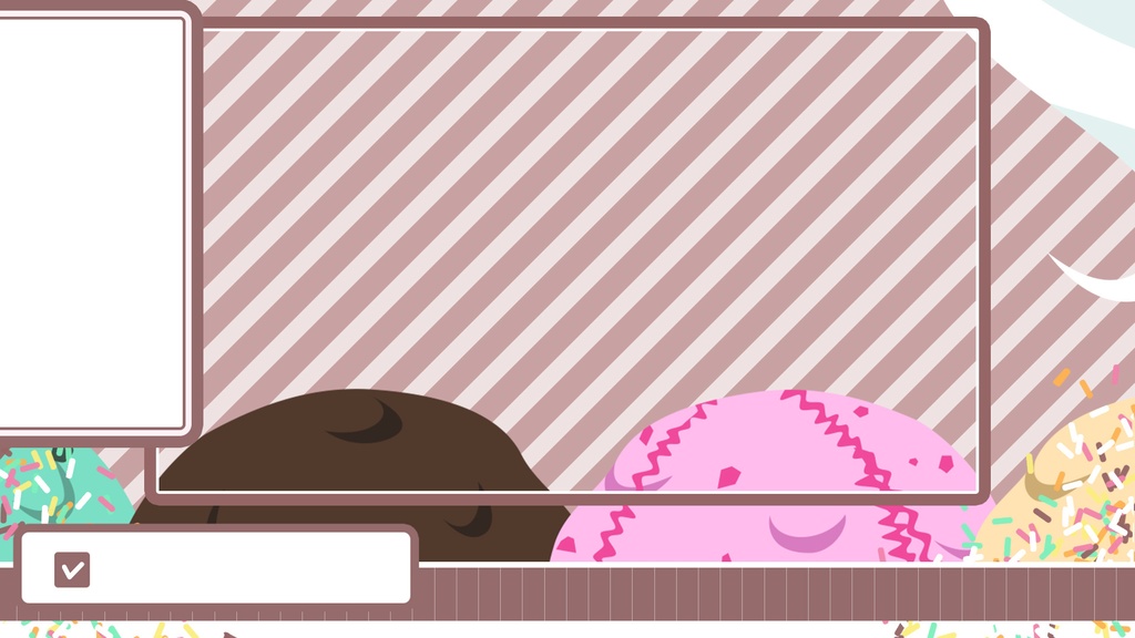 【Vtuber向け】配信画面素材_06_MorningIceCream
