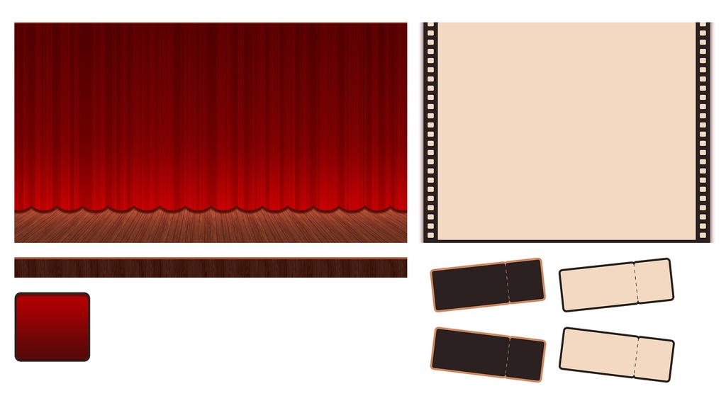 【Vtuber向け】配信画面_05_MovieTheater