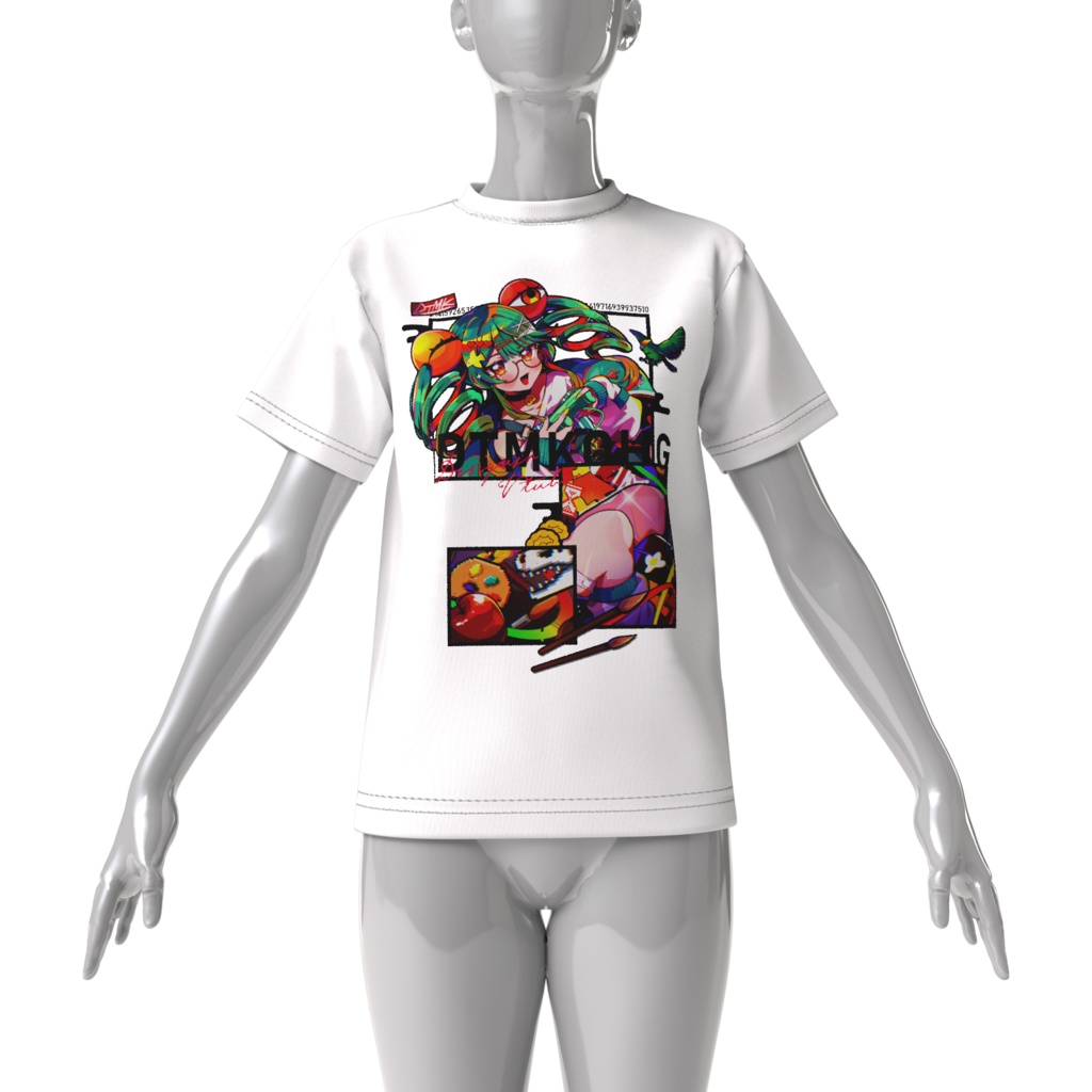 【5周年記念】BIGキービジュコマ割りデザT_WH