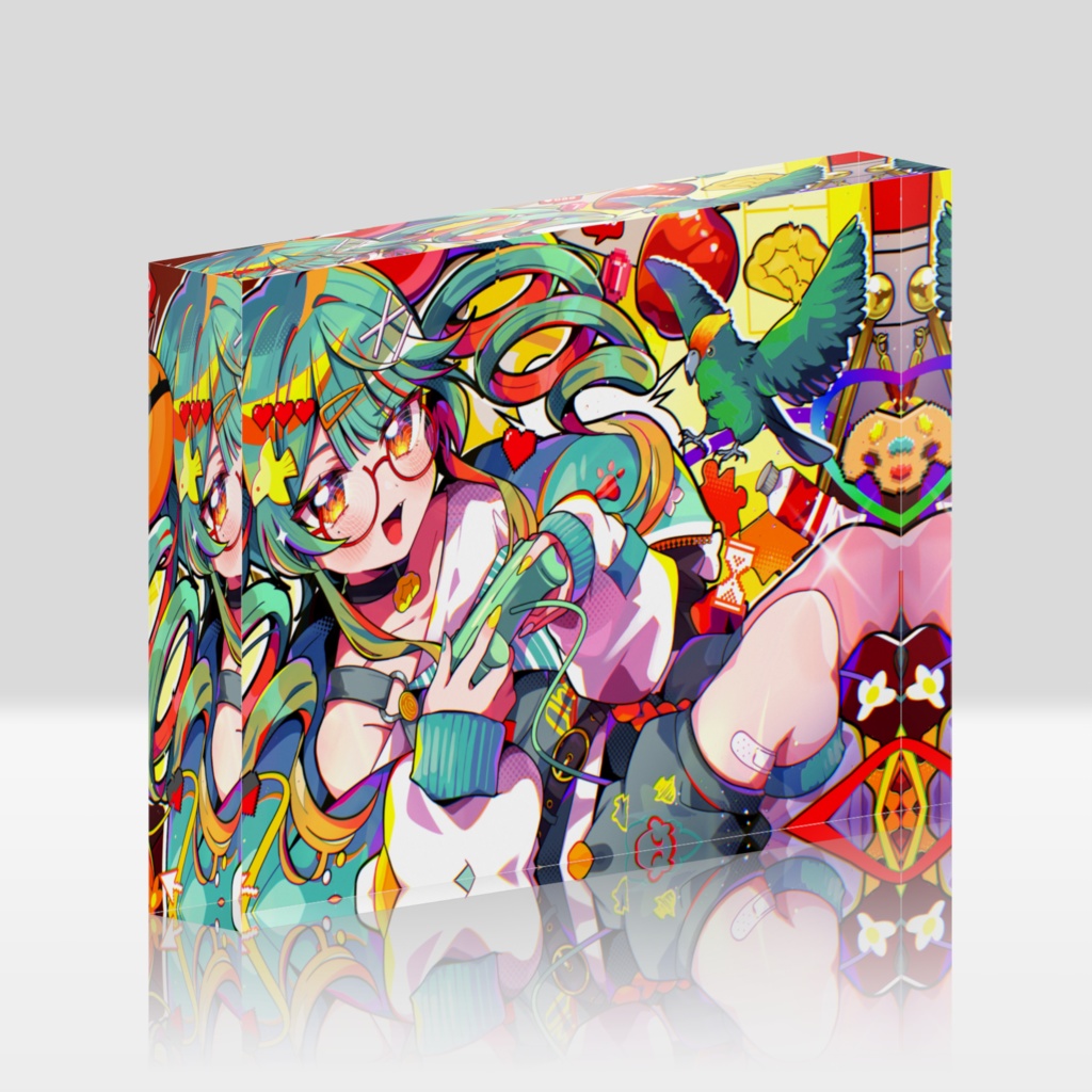 【5周年記念】キービジュアクリルブロック