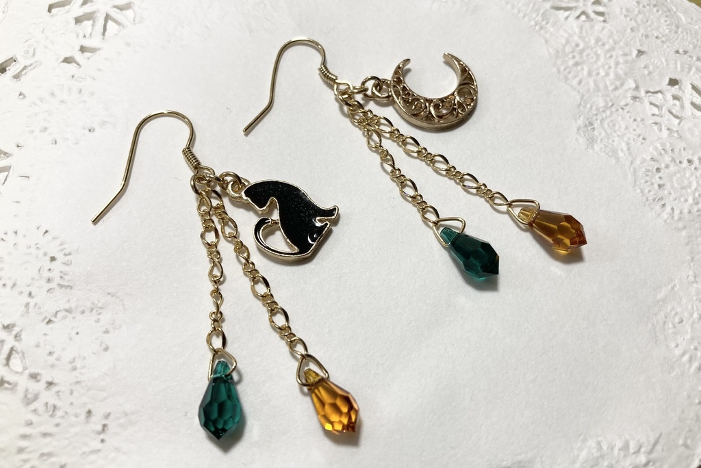 尾月イメージフックピアス