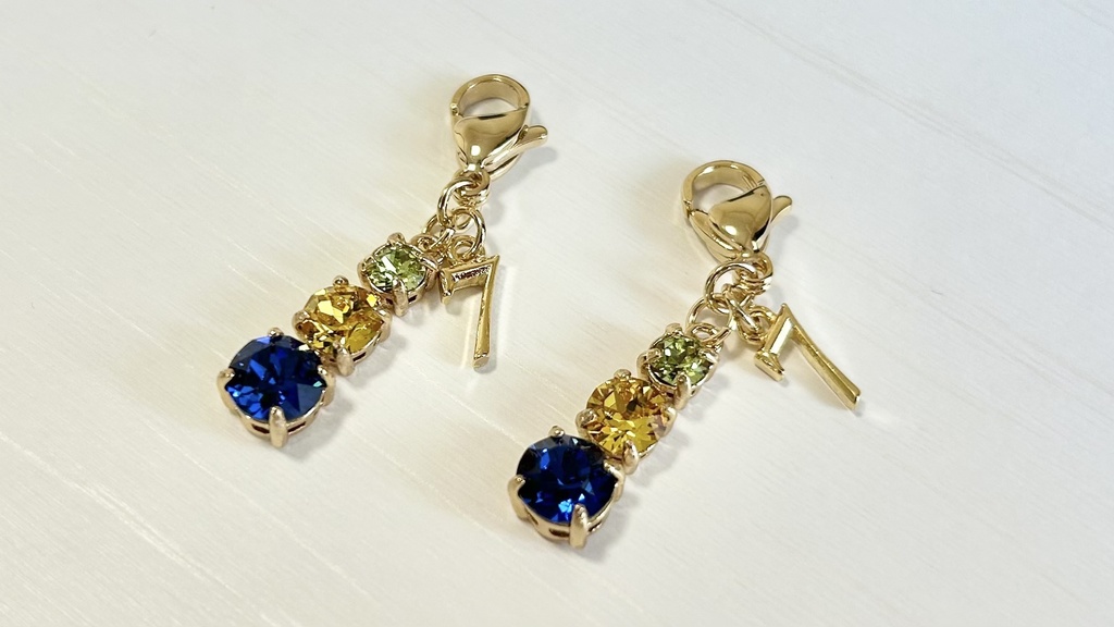 誘拐組概念ノンホールピアス、チャーム