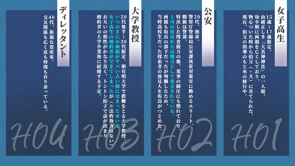 CoCシナリオ『昭和怪談地獄巡り』【SPLL:E198617】