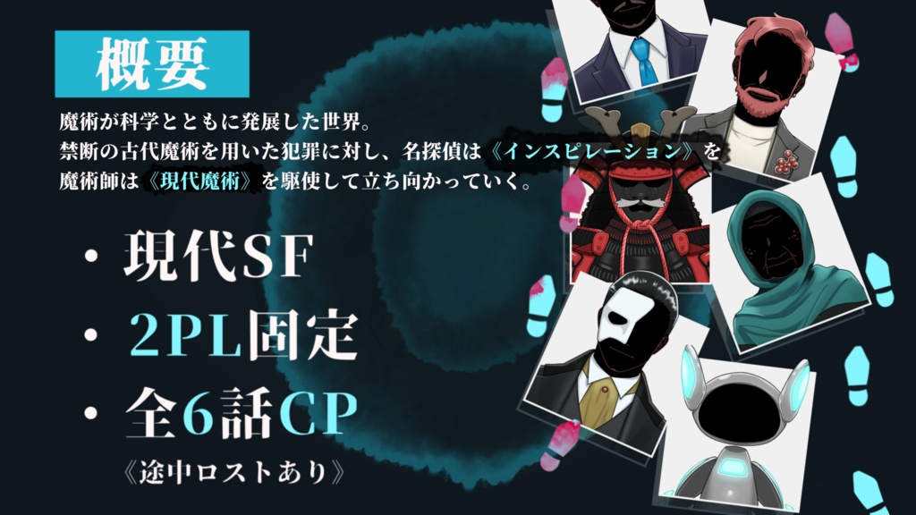 CoCシナリオ『名探偵と魔術師』【SPLL:E193081】