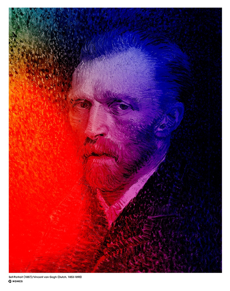 【MOMES】ゴッホ グラデロンT