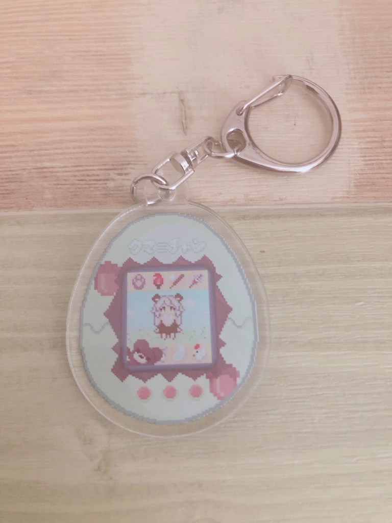 たまごクマキーホルダー+くまタンブラー