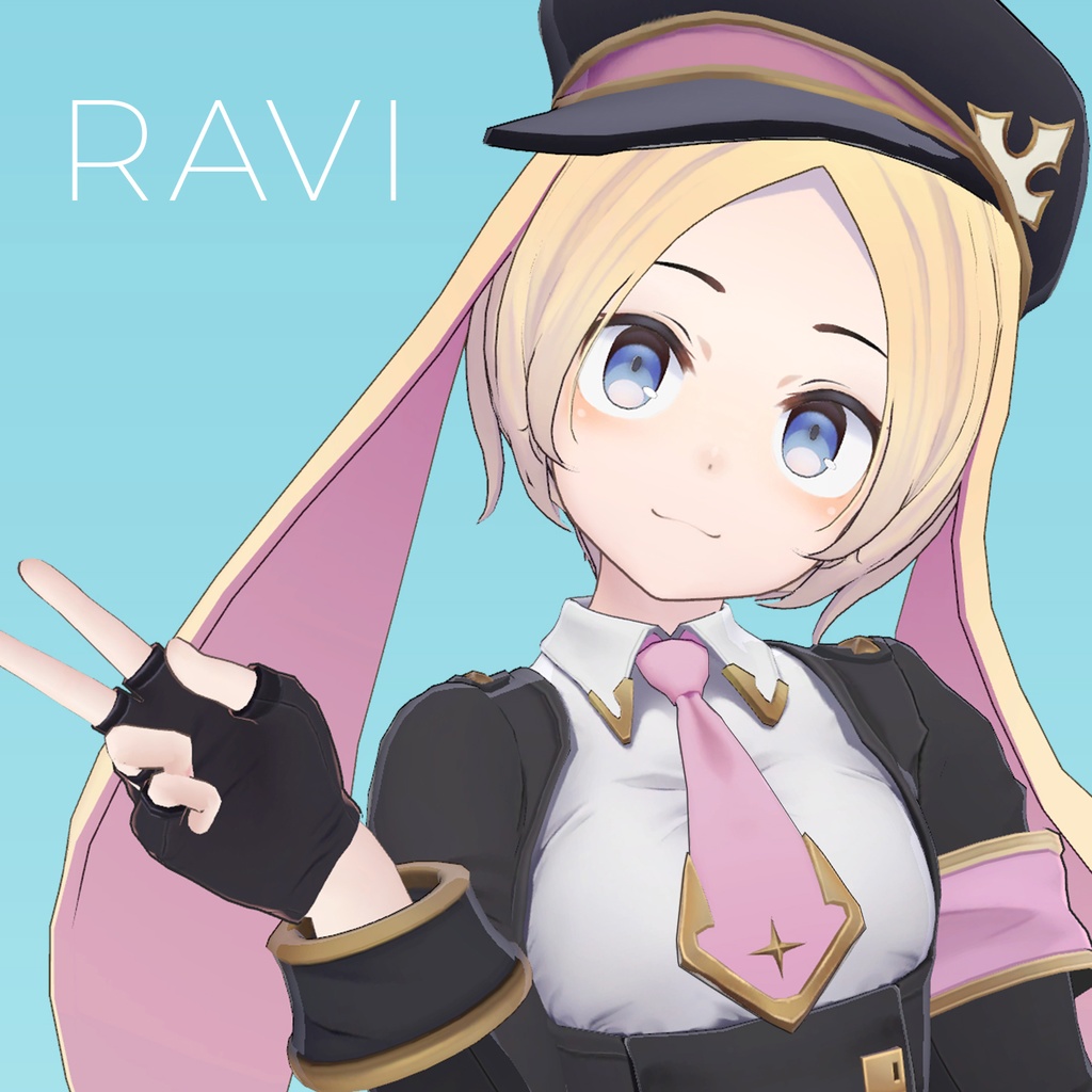 『RAVI』オリジナル3Dモデル