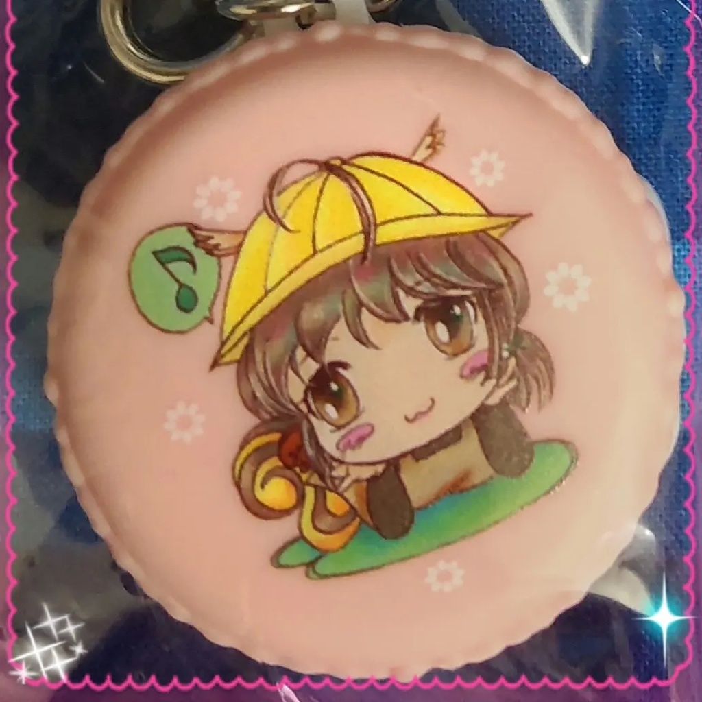 マカロンあゆりす絵柄キーホルダー