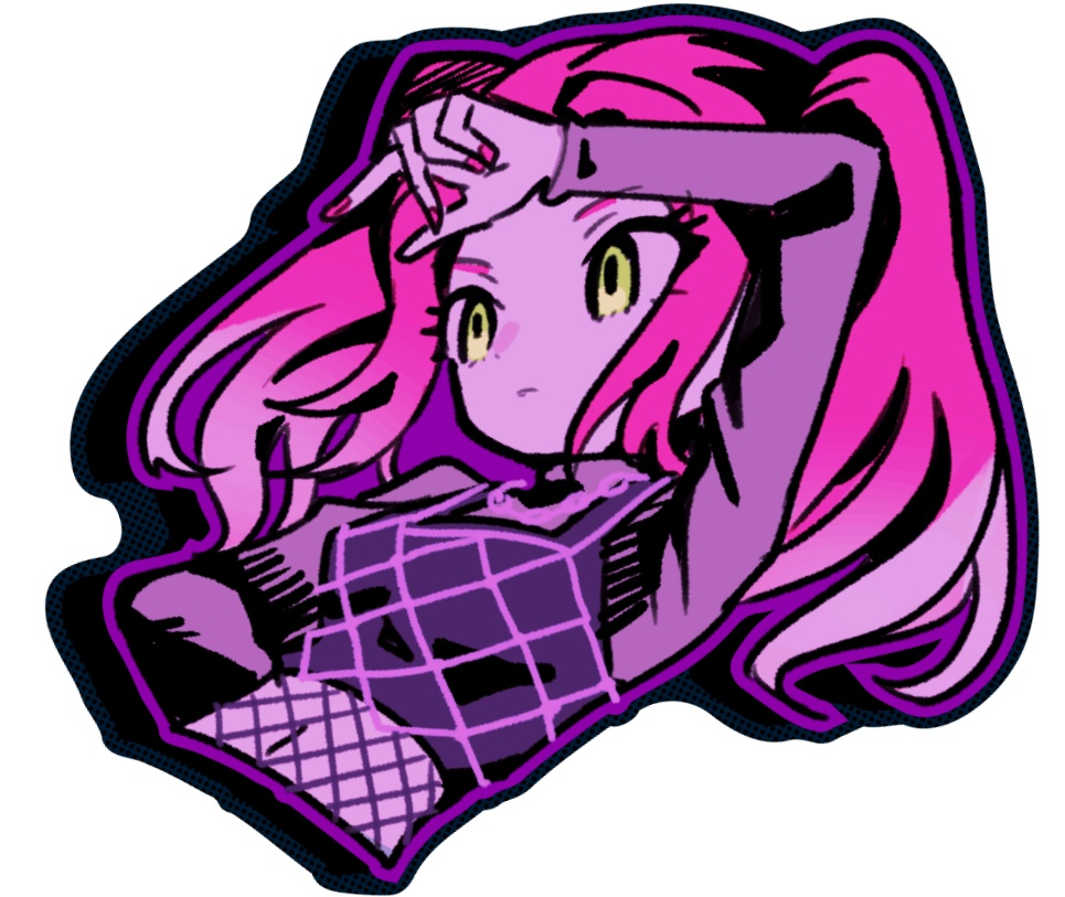 【DEN-ON-BU STICKER】ユナ REGULAR