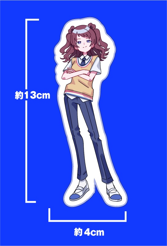 初星UNIFORM_花海咲季ダイカットステッカー