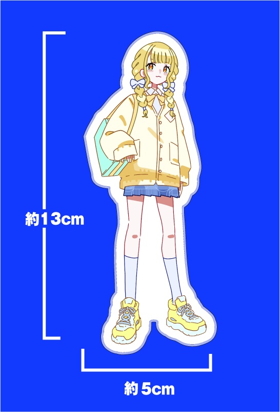 初星UNIFORM_藤田ことねダイカットステッカー
