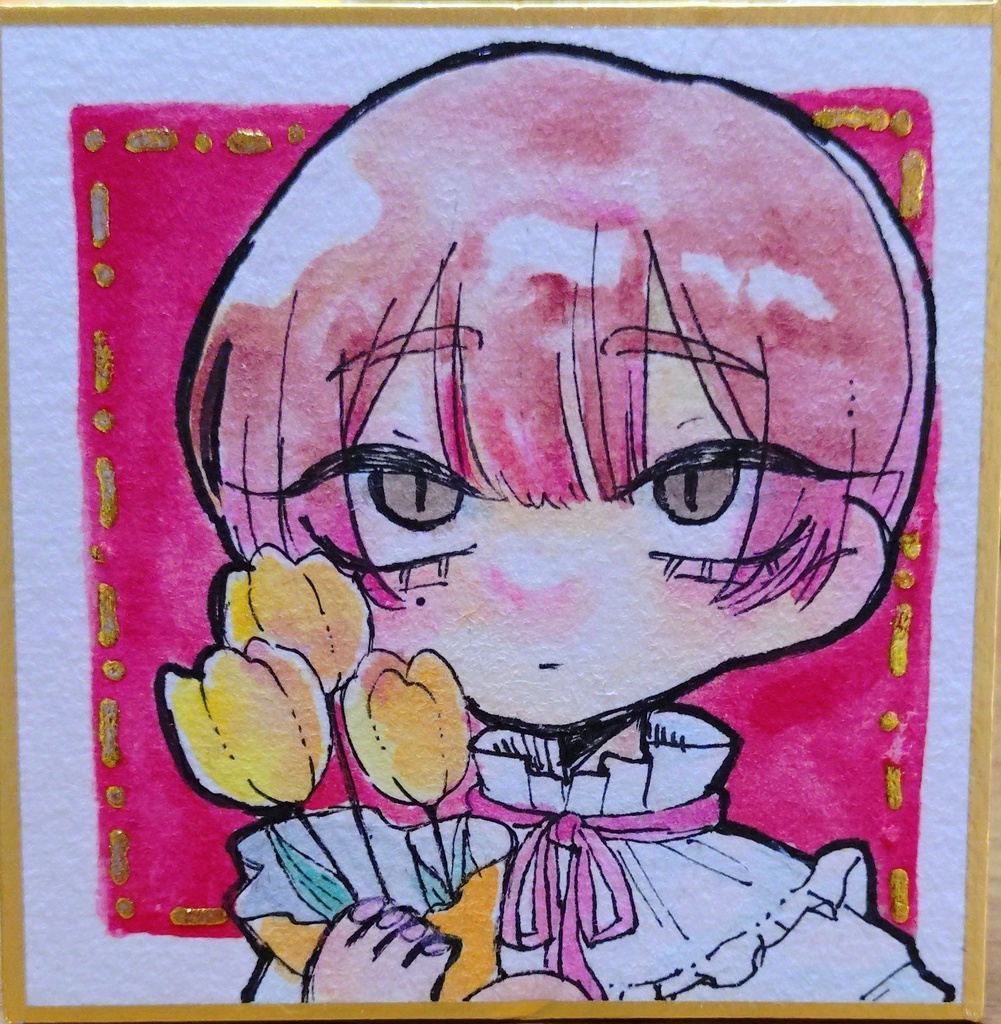 黄色いチューリップ