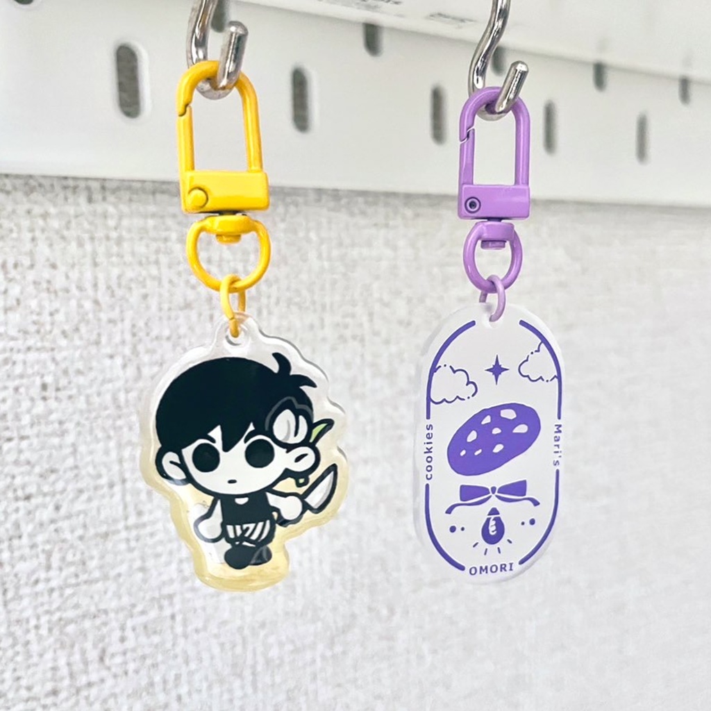 OMORI アクリルキーホルダー・シールセット